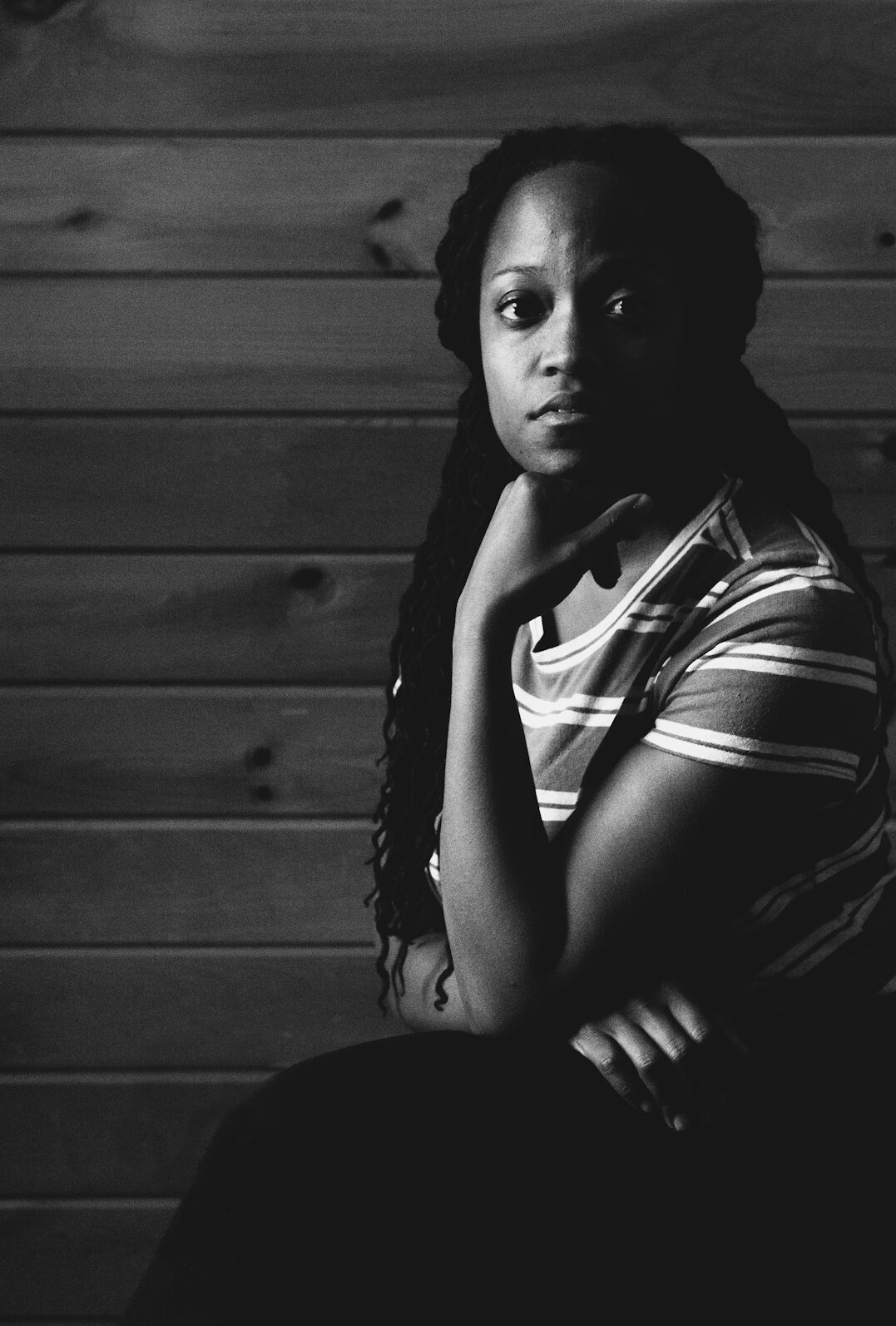 Portrait of a Black Canadian woman photojournalist